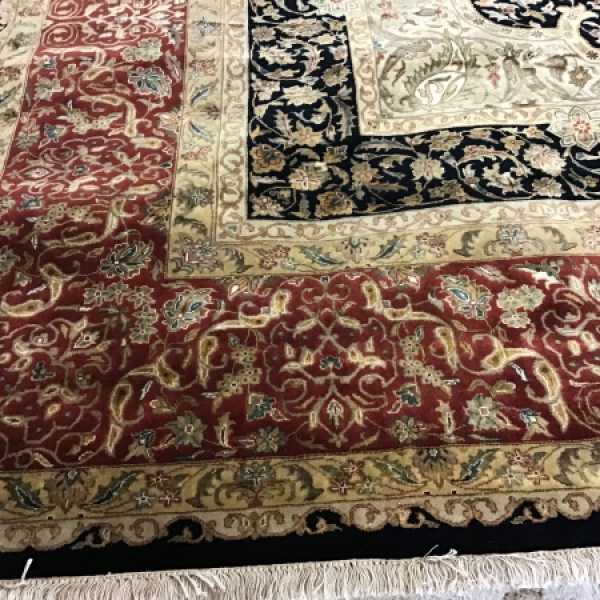 0748 - Silk Style Oriental Rug - 9x12