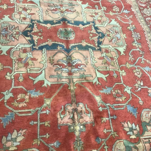 1526 - Serapi Style Oriental Rug - 9x12