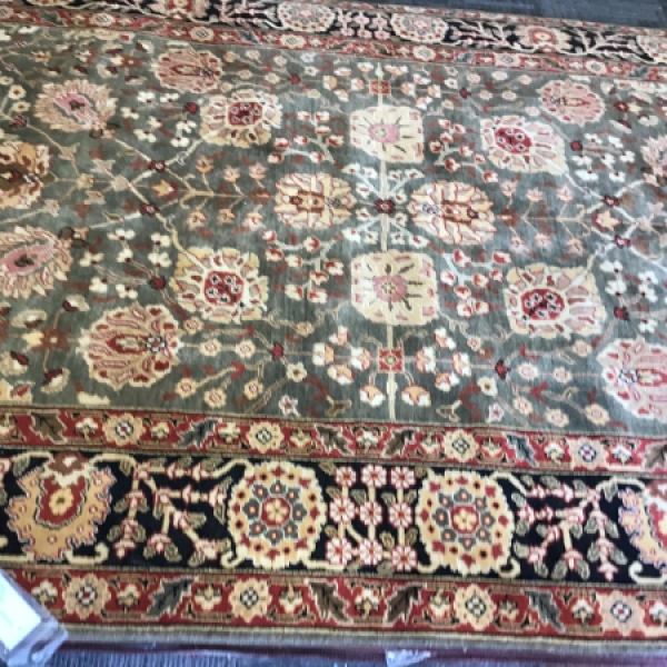 0946 - Wool Style Oriental Rug - 6x9