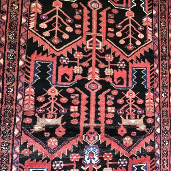 1122 - Persian Antique Style Oriental Rug - 4x10