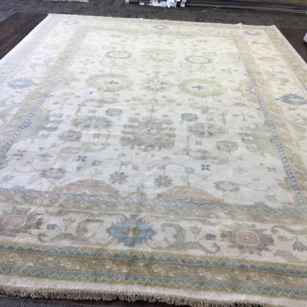 1517 - Oushak Style Oriental Rug - 10x13