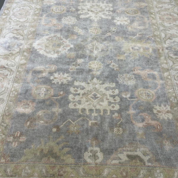 1562 - Oushak Style Oriental Rug - 6x9