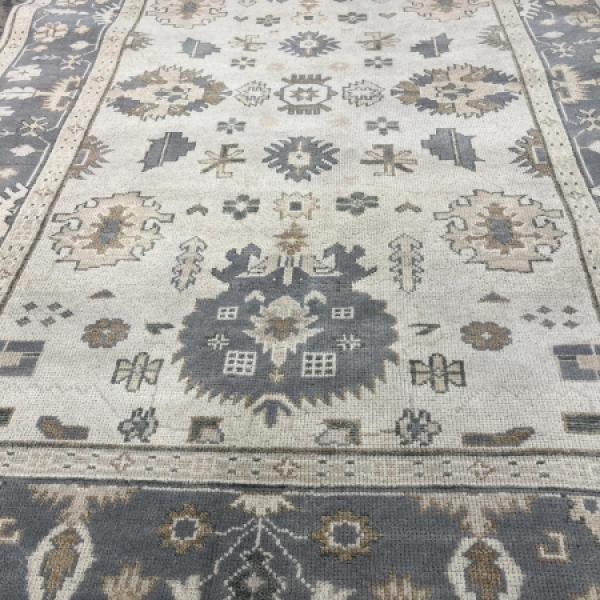 1801 - Oushak Style Oriental Rug - 6x9