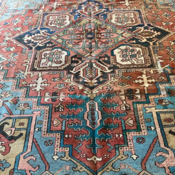 1818 - Persian Antique Style Oriental Rug - 9x12