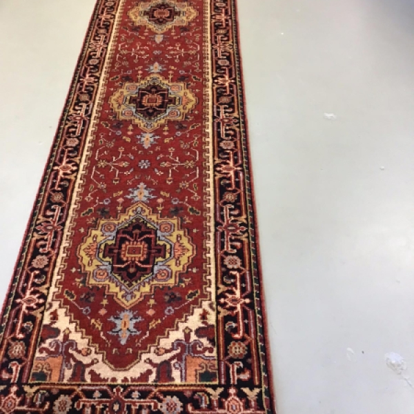 1413 - Indian / Serapi / Runner Style Runner - 3x12