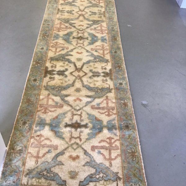 1471 - Indian / Oushak / Runner Style Runner - 3x16